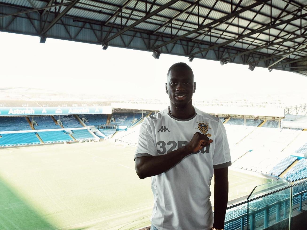 Leeds United's newest recruit Jean-Kevin Augustin. (PIC: LUFC)
