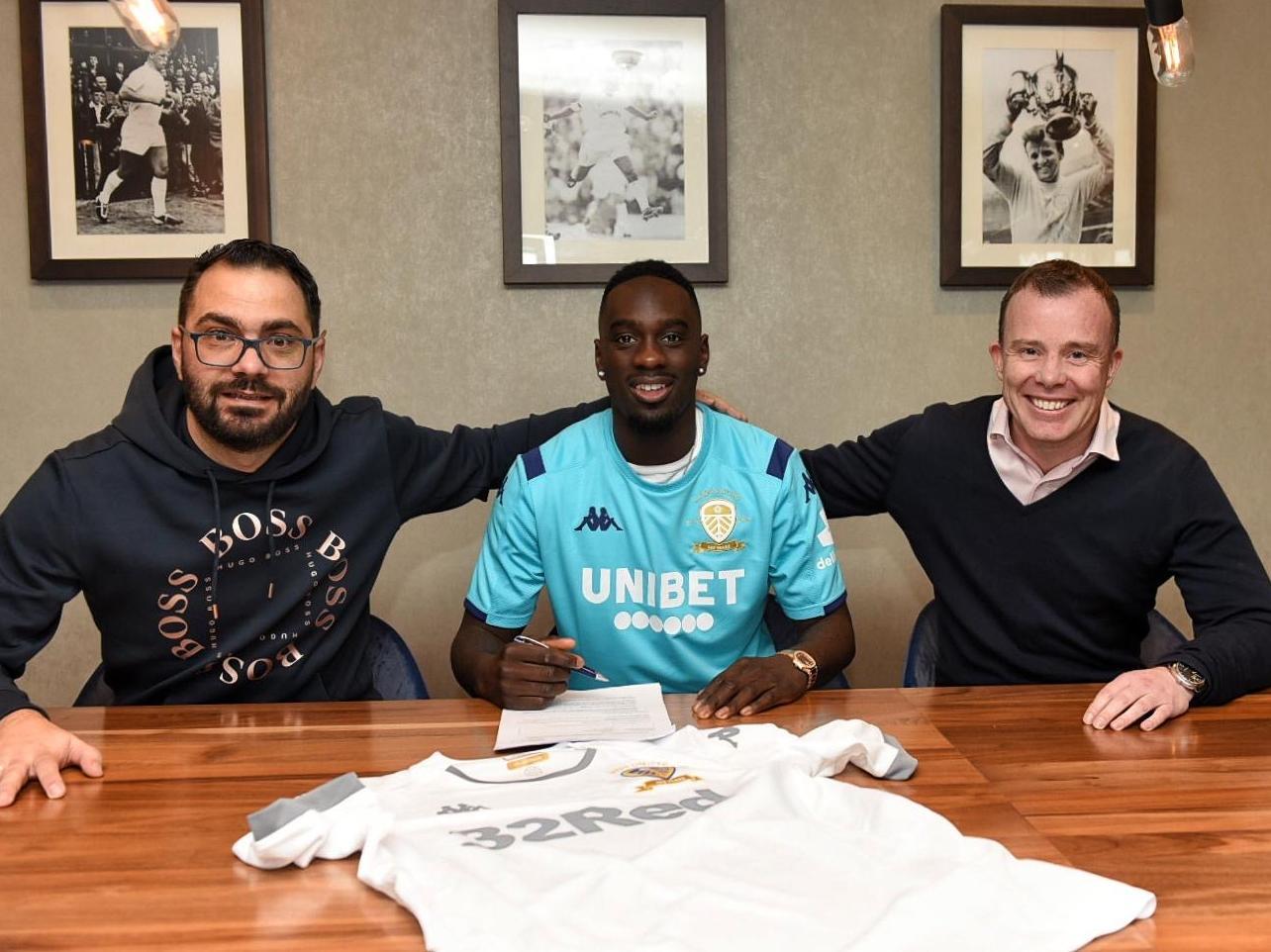 Leeds United loanee Jean-Kevin Augustin. (Pic: LUFC)