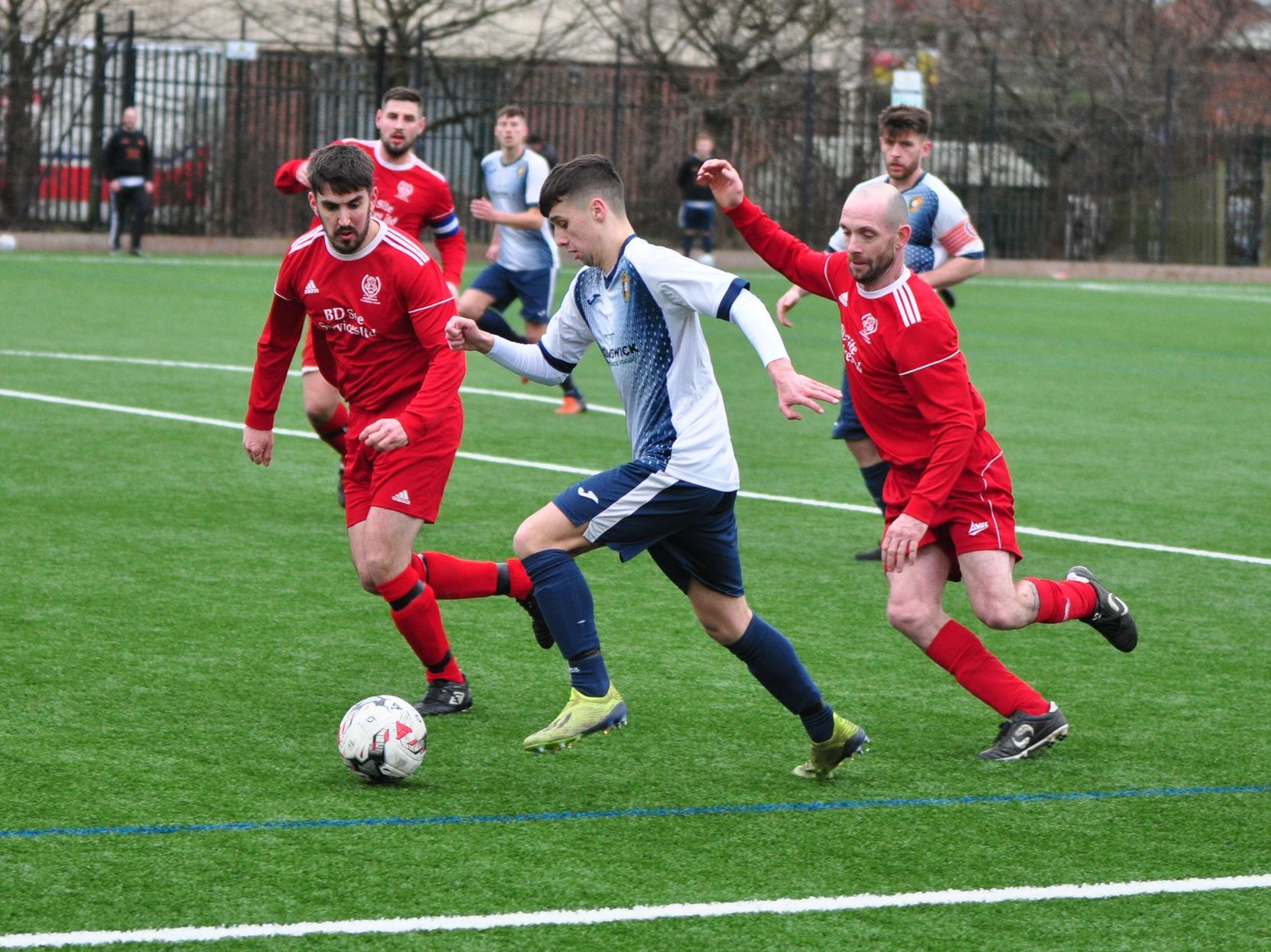 Edgehill 1-0 Newlands / Scarborough Saturday League / Pictures by Andy Standing