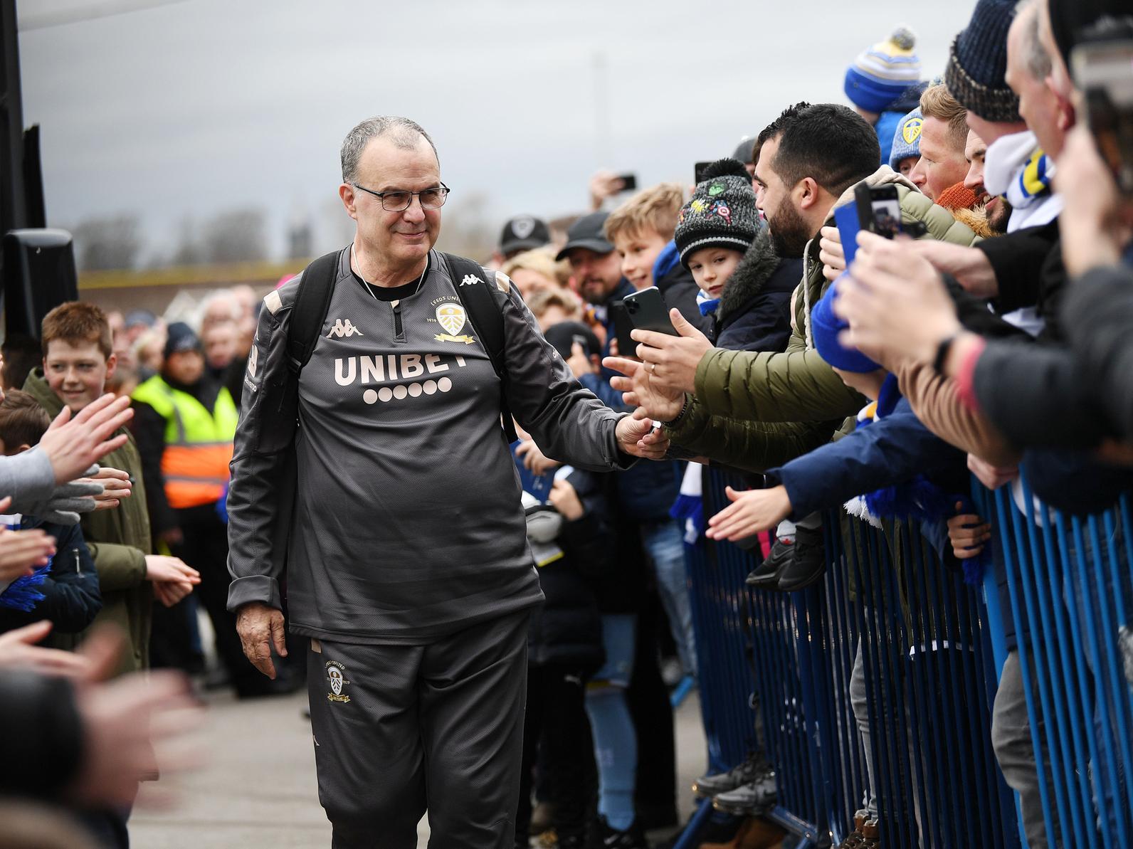 Leeds United head coach Marcelo Bielsa. (Pic: Jonathan Gawthorpe)