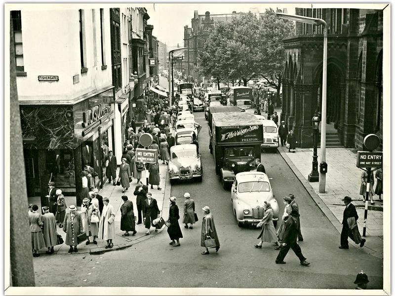 Cheapside, Preston July 8, 1957