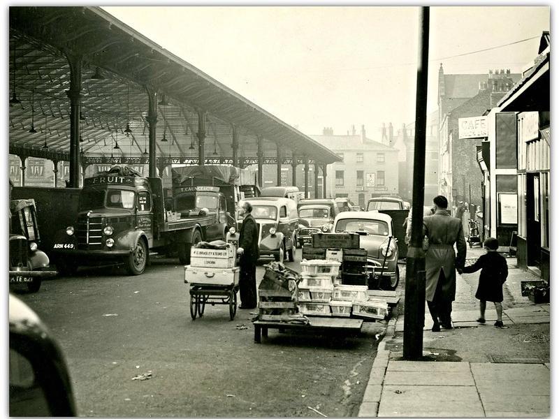 Liverpool Street, Preston. October 21, 1958
