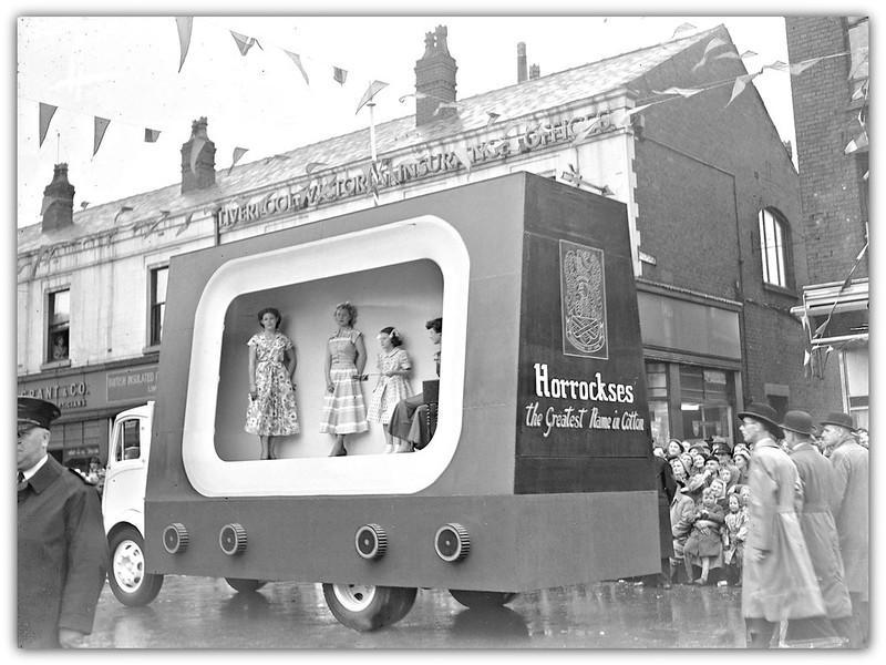 Scenes from the 1952 Preston Guild - Horrockses Television Tableau
