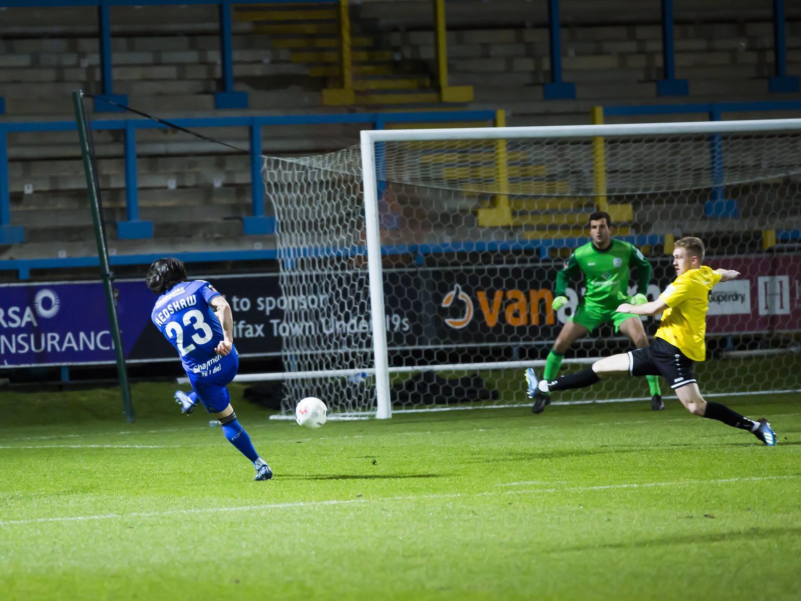 FC Halifax Town 4-2 Dover, The Shay. Photo: Jim Fitton