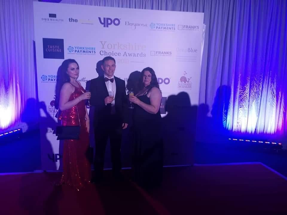 Organisers Jess Mercer (left), Chris Nash and Michelle Mercer (right)