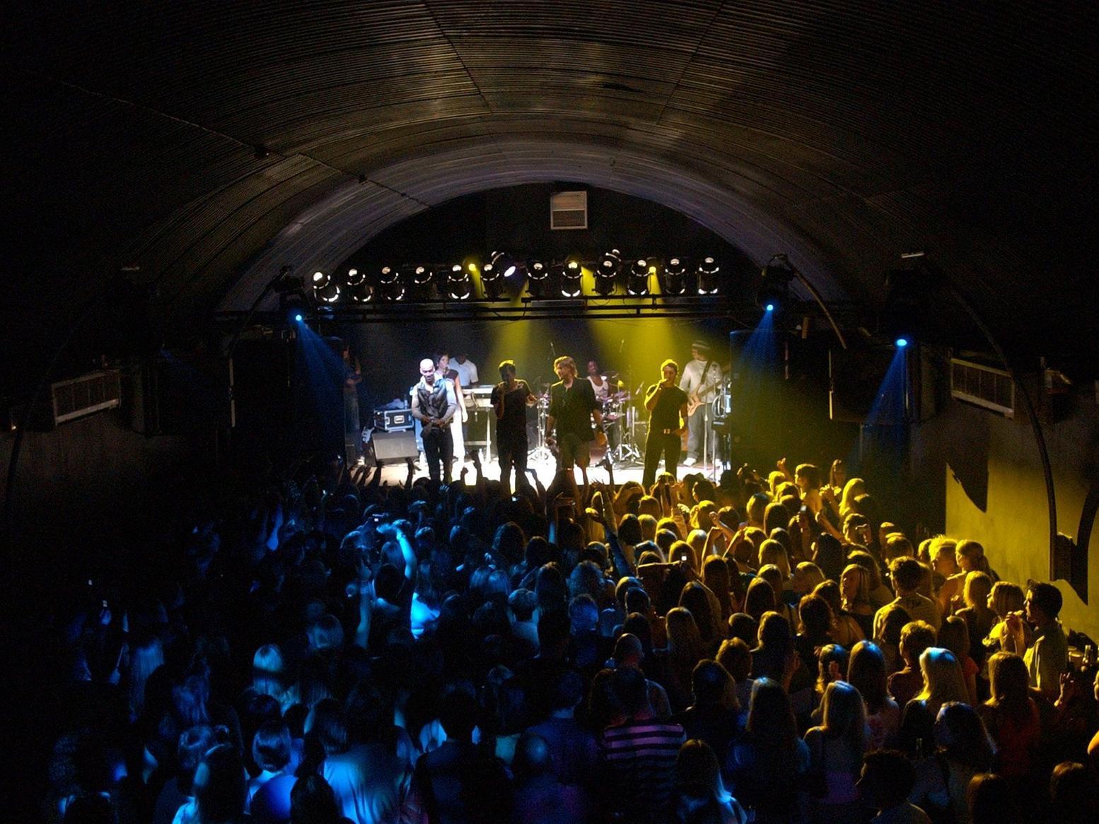 Boyband Blue proved to be a hit when they came to perform for fans in Leeds. When: 12 October 2004