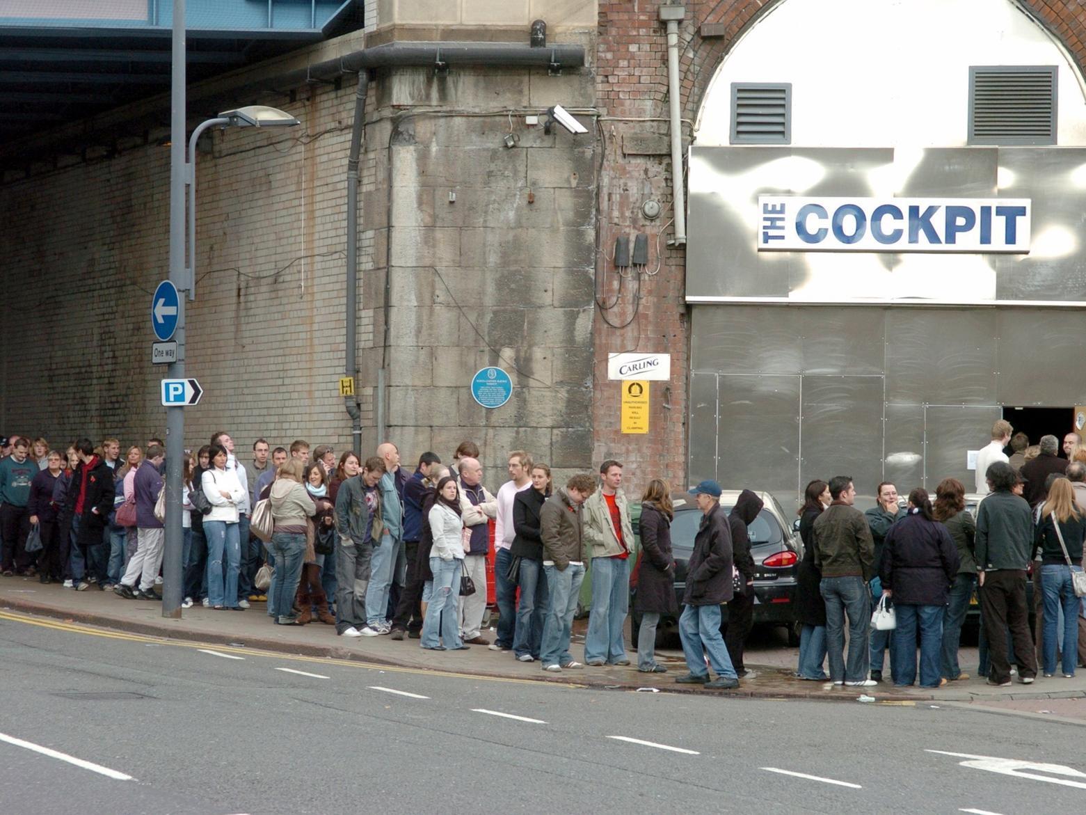 Kaiser Chiefs fans line the streets to get their hands on some tickets as they go on sale at The Cockpit. When: 5 November 2005