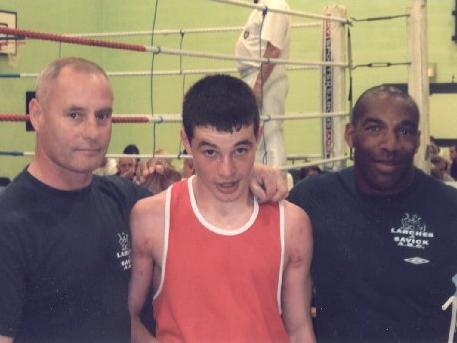 This hard-hitting snap was taken 2007 showing this young boxing hopeful as a 16-year-old amateur. He's now making a real name for himself in the professional ranks.