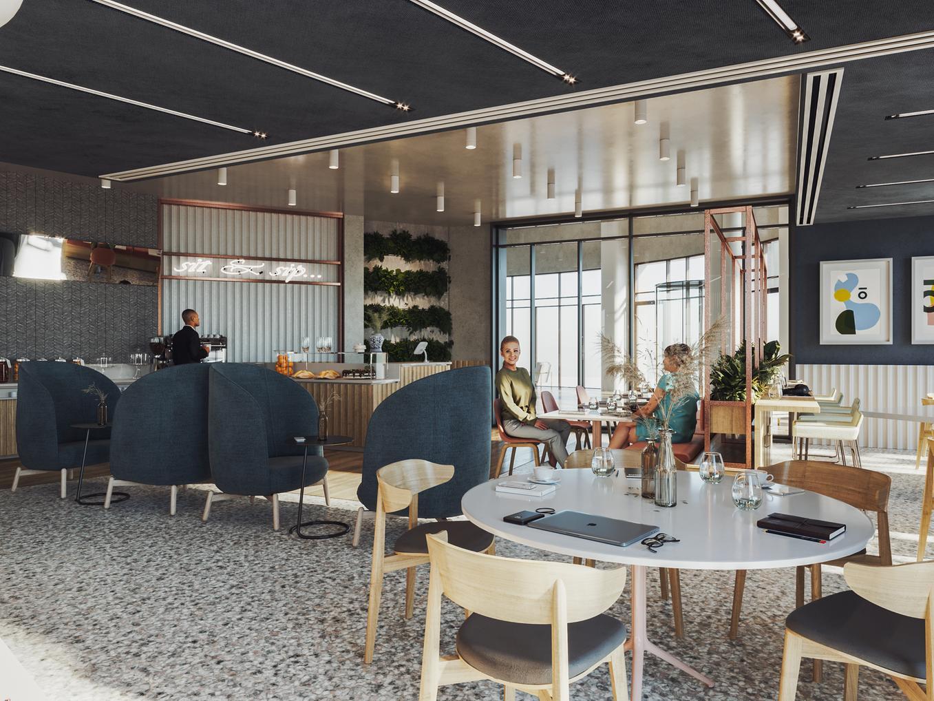 There will be ample space in the open place office for Channel 4 staff.