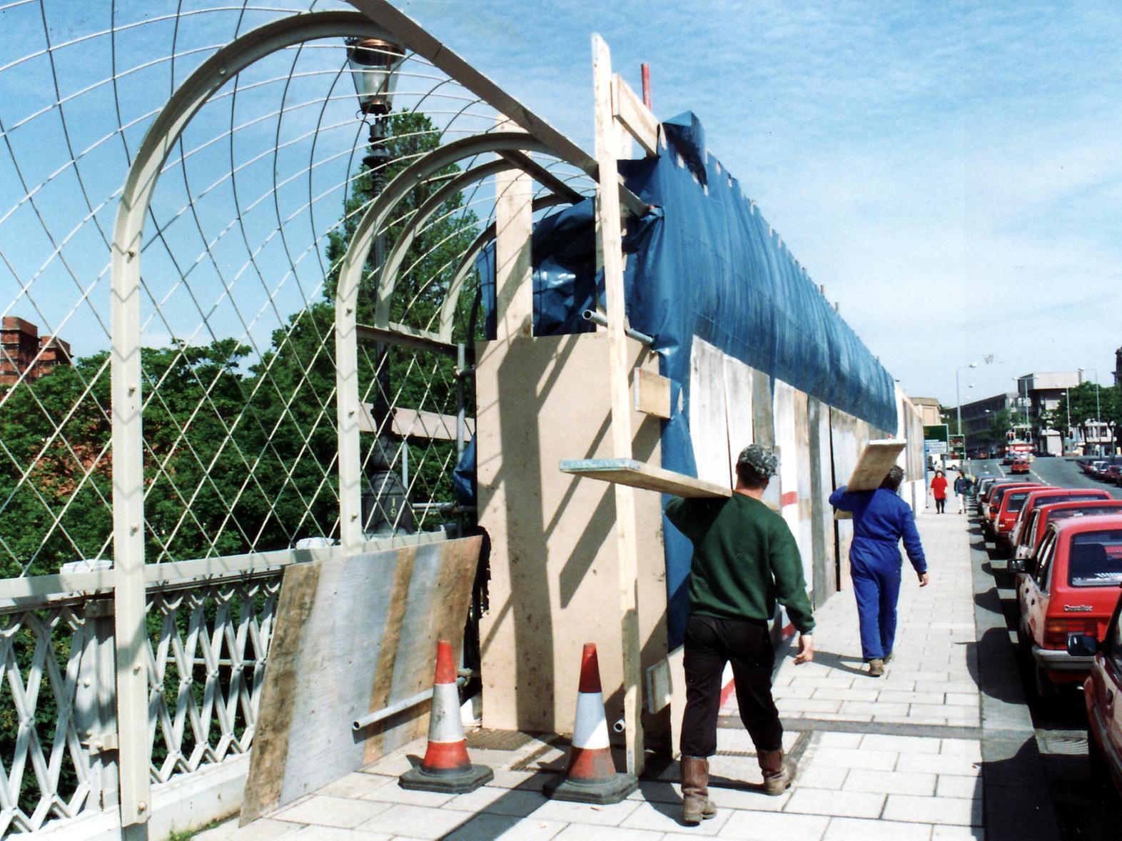 In 1993, safety caging was added to Valley Bridge.