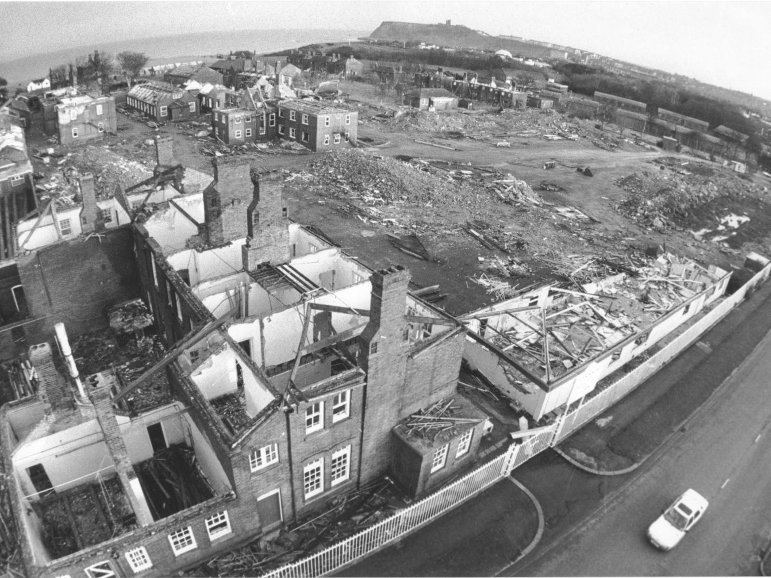 The barracks near North Bay were demolished in 1994.
