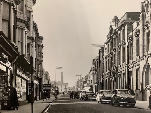 Aberdeen Walk in 1962. Back then the town's Crown Post Office (on the right) was still open and the road was yet to be pedestrianised.