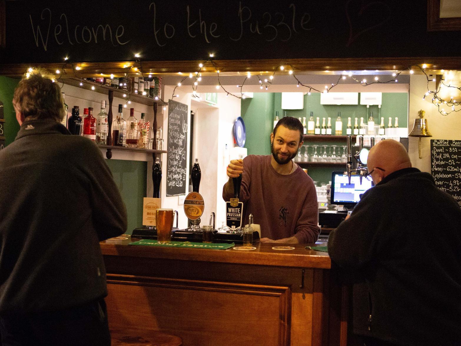 The pub's vision is for everyone in the community to 'Be A Piece of The Puzzle' and to support its sustainable success as an independent pub empowering local people.