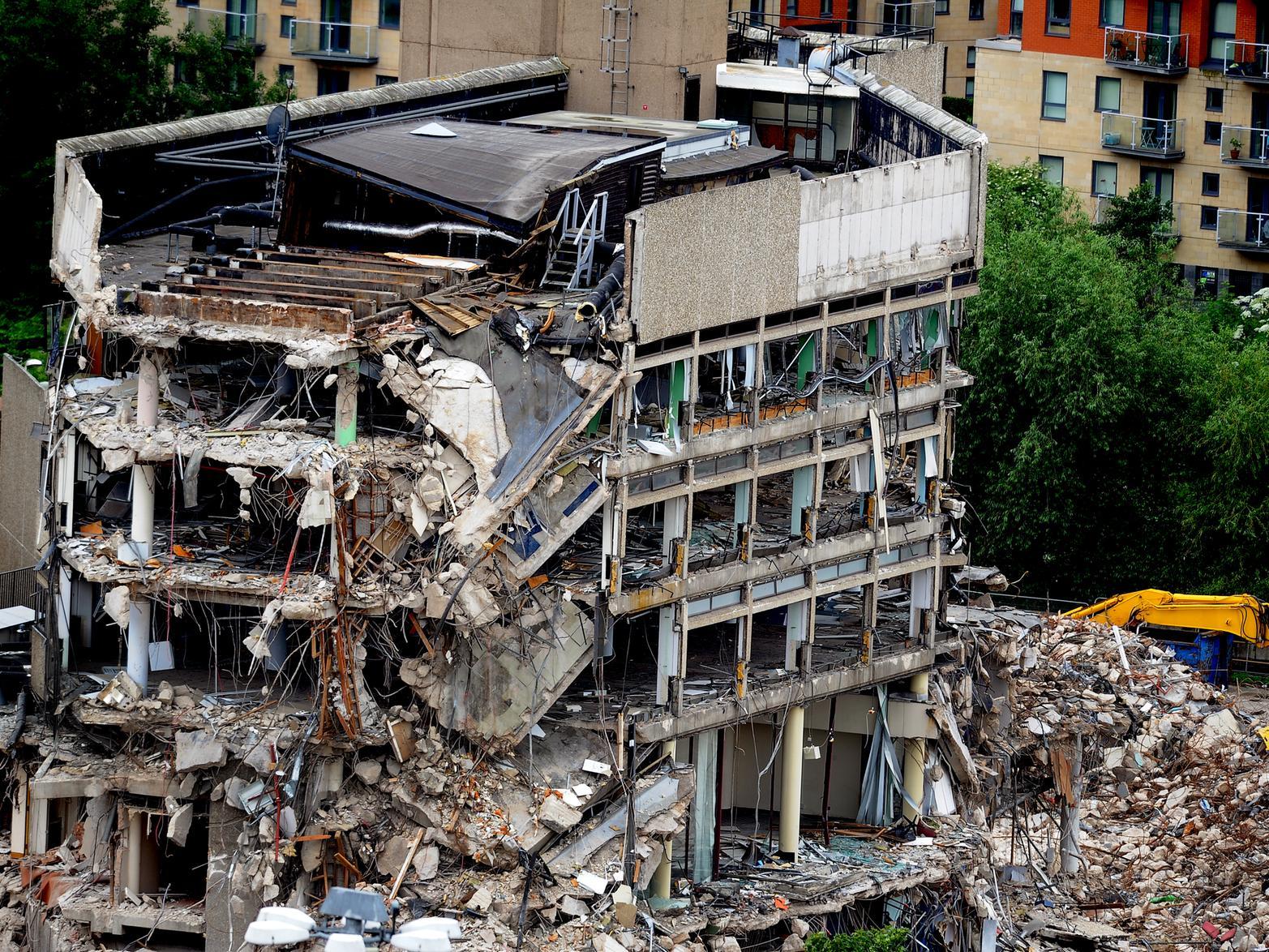 Did you think we had forgotten? September 2014 and work was well underway to demolish the YEP's former Wellington Street headquarters.