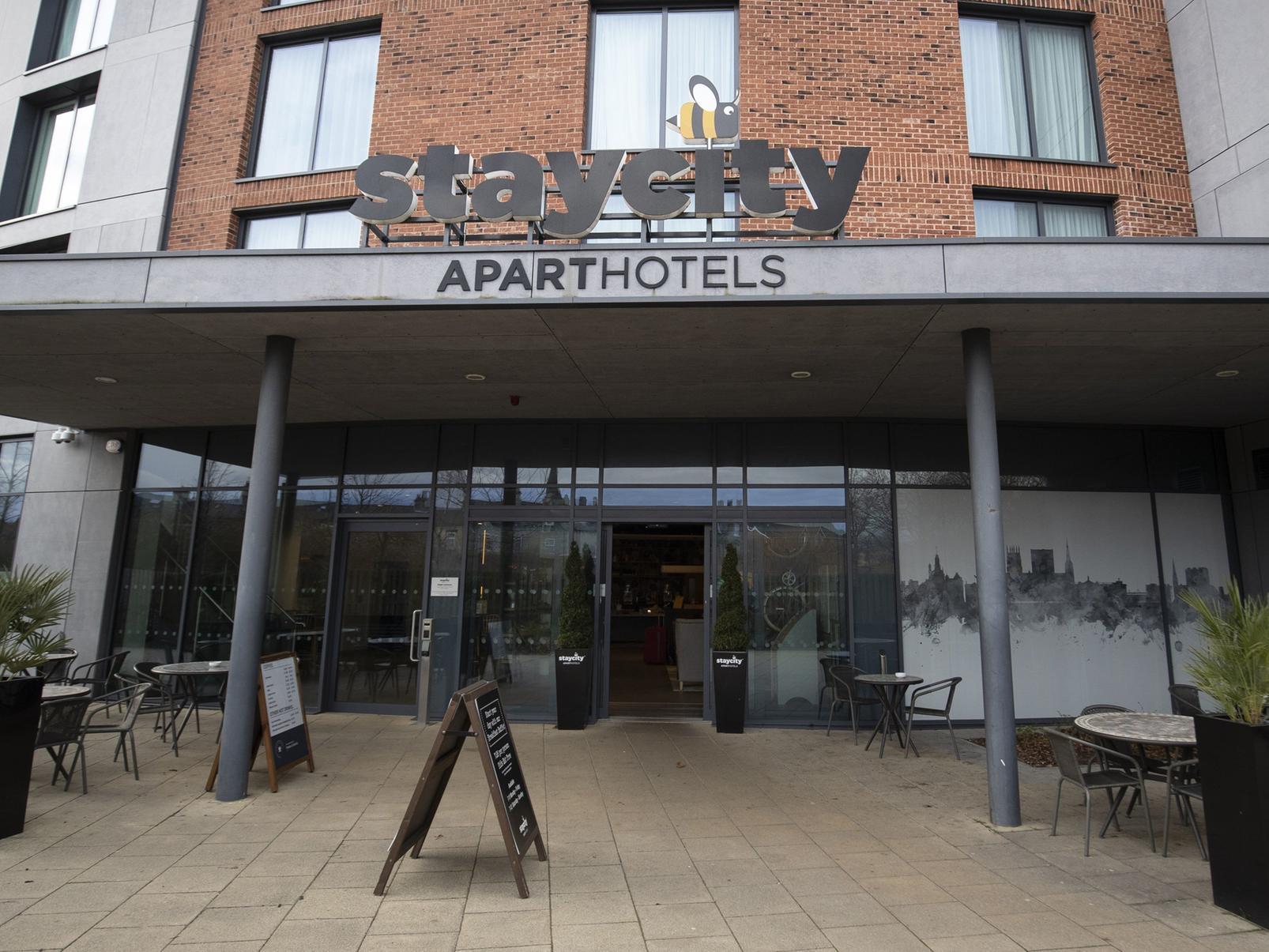 The two people were staying at a hotel in York. Credit: PA.