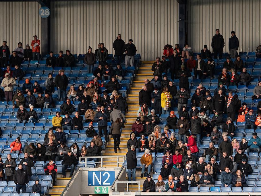 476 Pool fans watched yesterday's 2-1 defeat to Oxford
