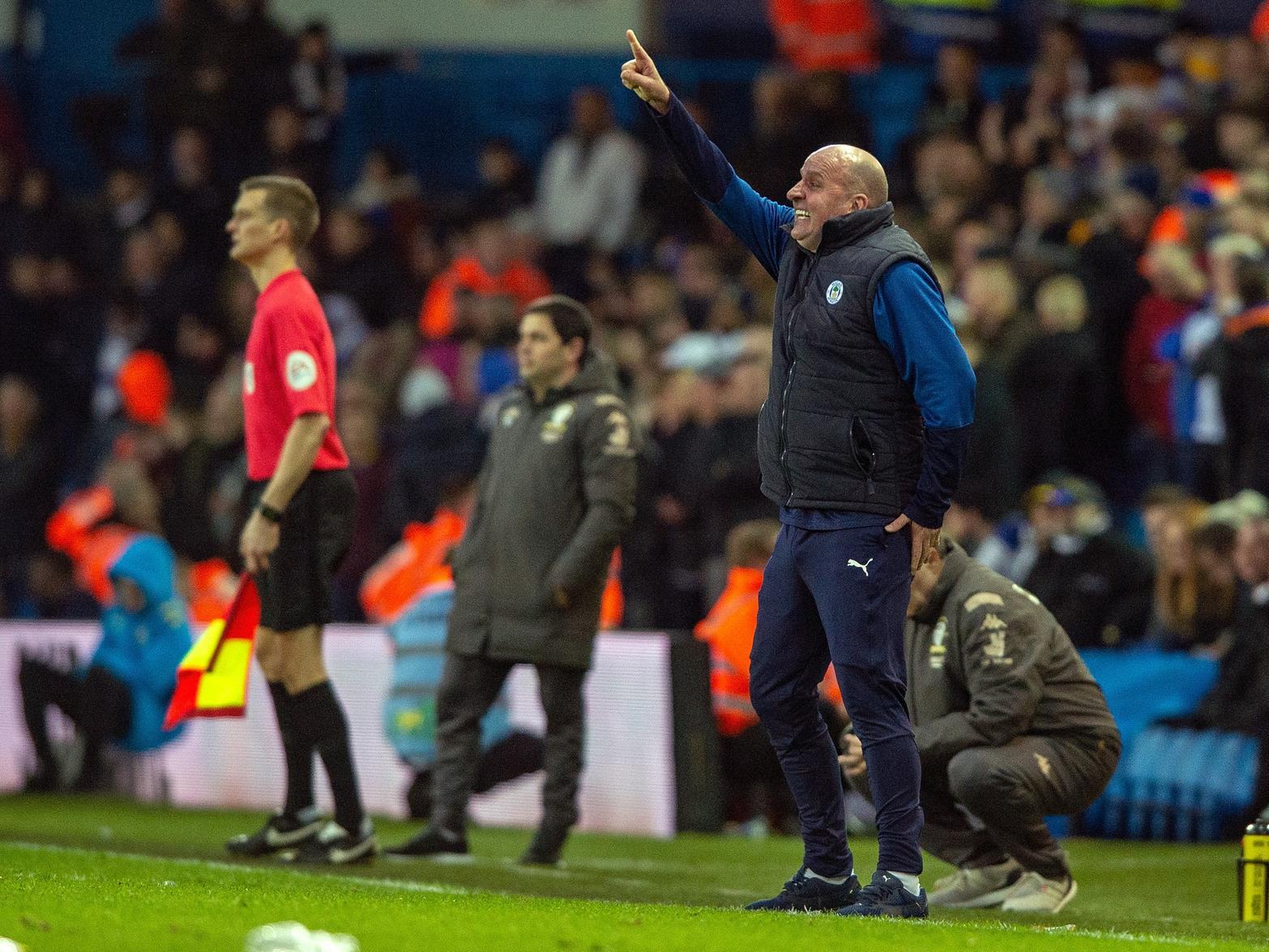 Paul Cook felt his side would have a physicality advantage and prepared his team to hurt Leeds from set-pieces (Pic: Bruce Rollinson)