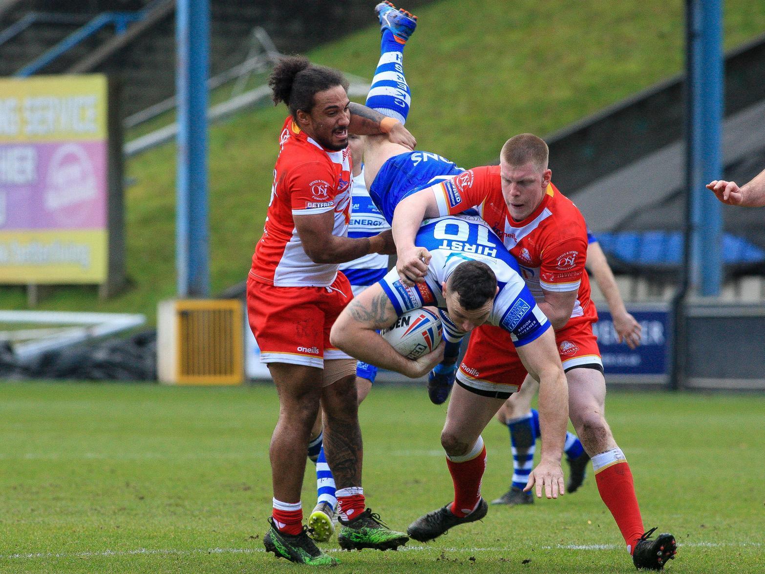 Fax v Sheffield. Photo: Simon Hall of OMH Rugby Pics