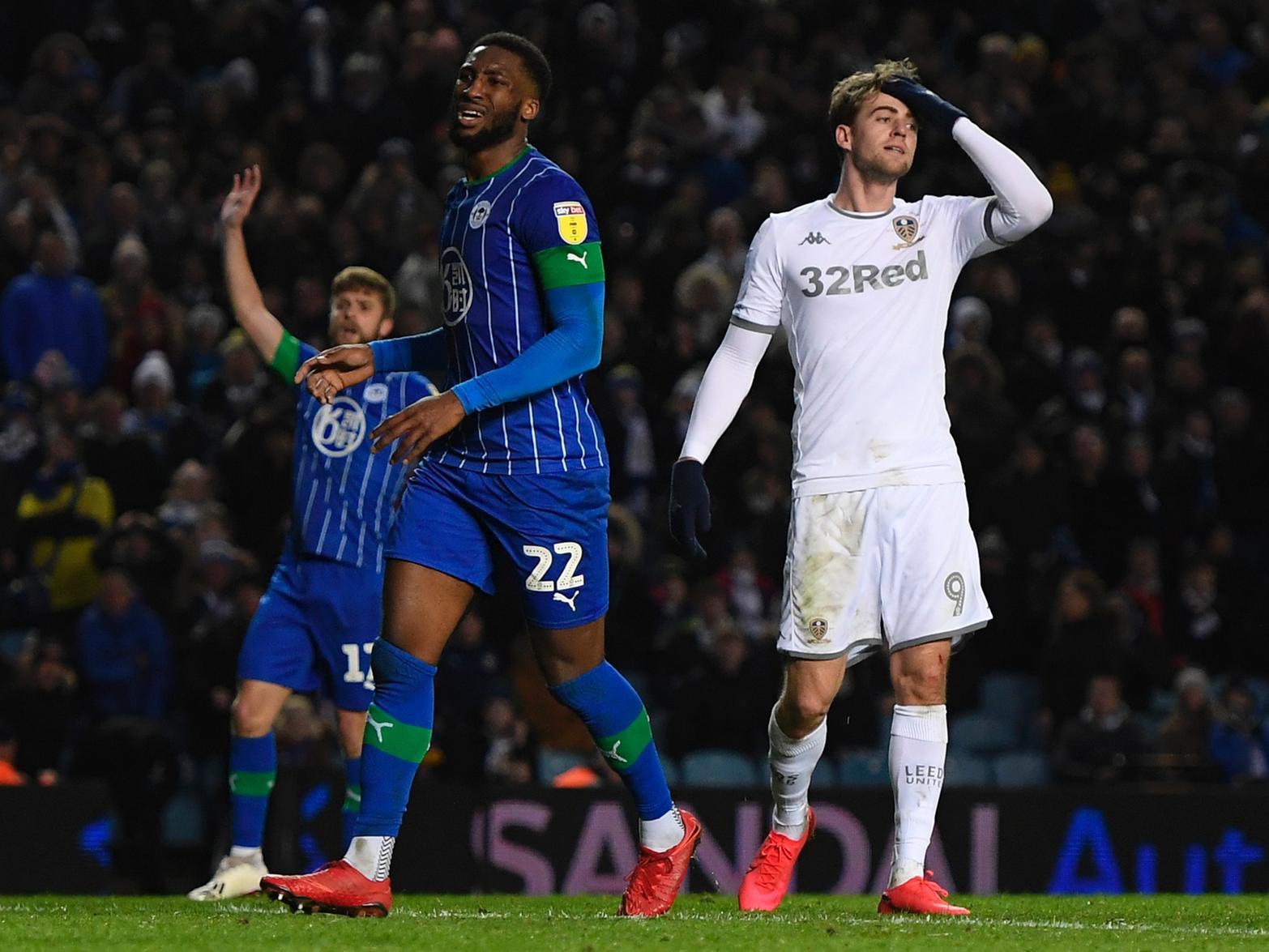 Patrick Bamford missed chances in Saturday's defeat by Wigan Athletic (Pic: Getty)