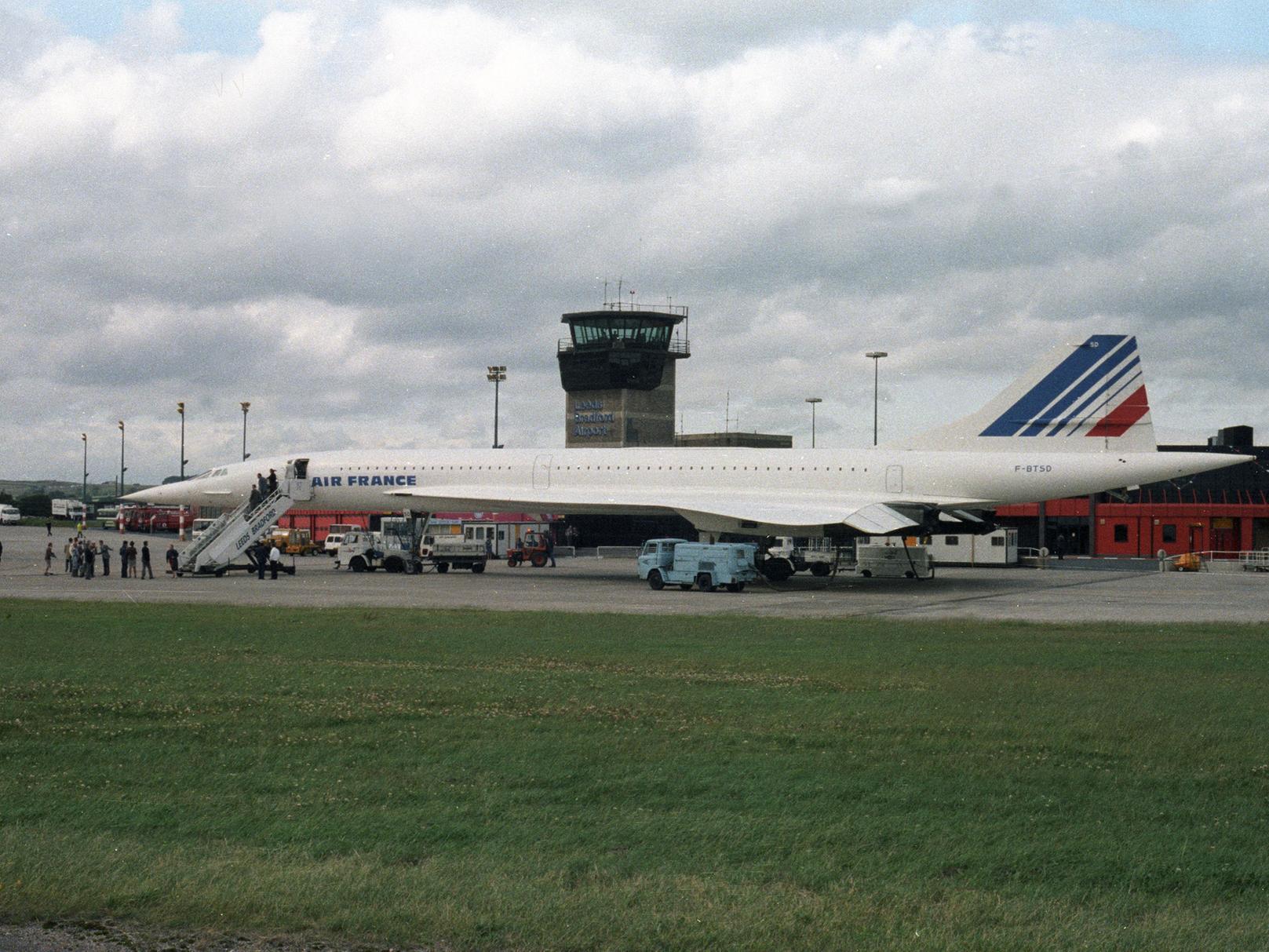 Do you remember Concorde at LBA on its first ever visit?