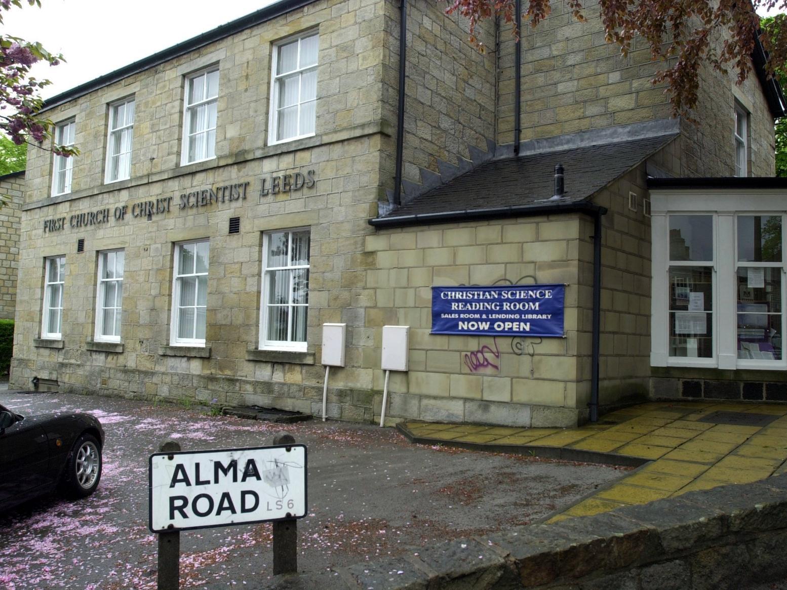 The First Church of Christ Scientist Leeds in Headingley was also earmarked for demolition.