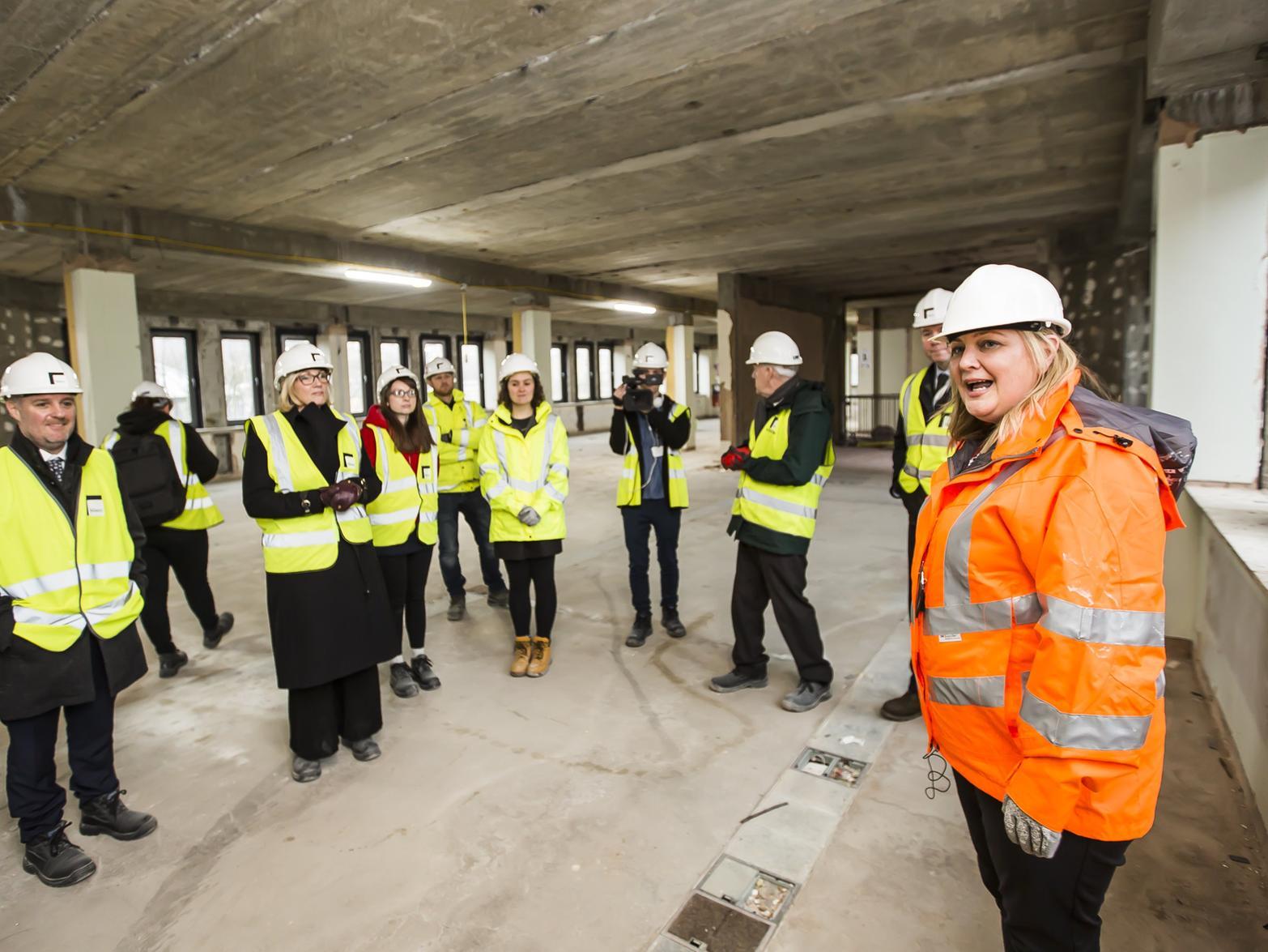 The sixth form centre is being jointly developed by Calderdale Council, Trinity Multi-Academy Trust and Rastrick High School in the former Halifax Central Library.