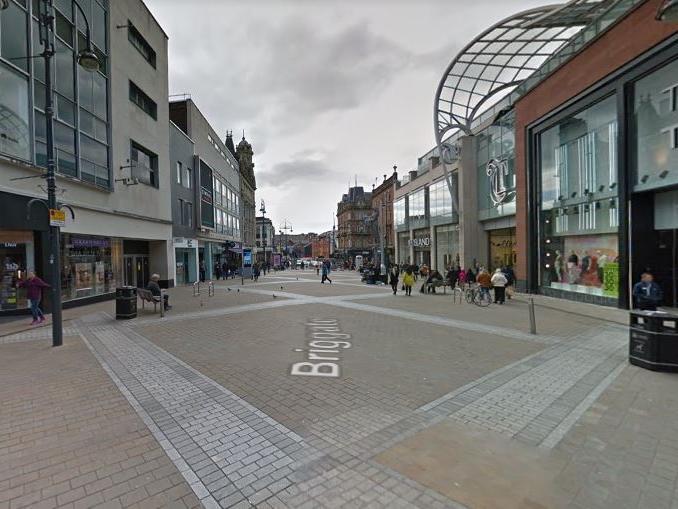 There were 17 theft crimes reported in and around Briggate in December 2019.