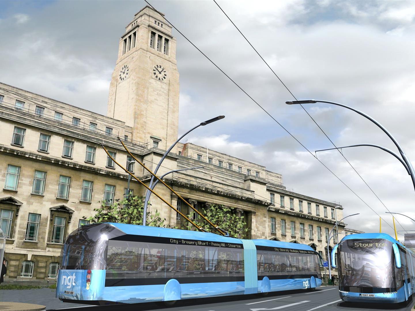 It was to travel from Holt Park, along the A660 corridor through Headingley, Hyde Park and Woodhouse, through the city centre and on to Stourton via Belle Isle and Hunslet.