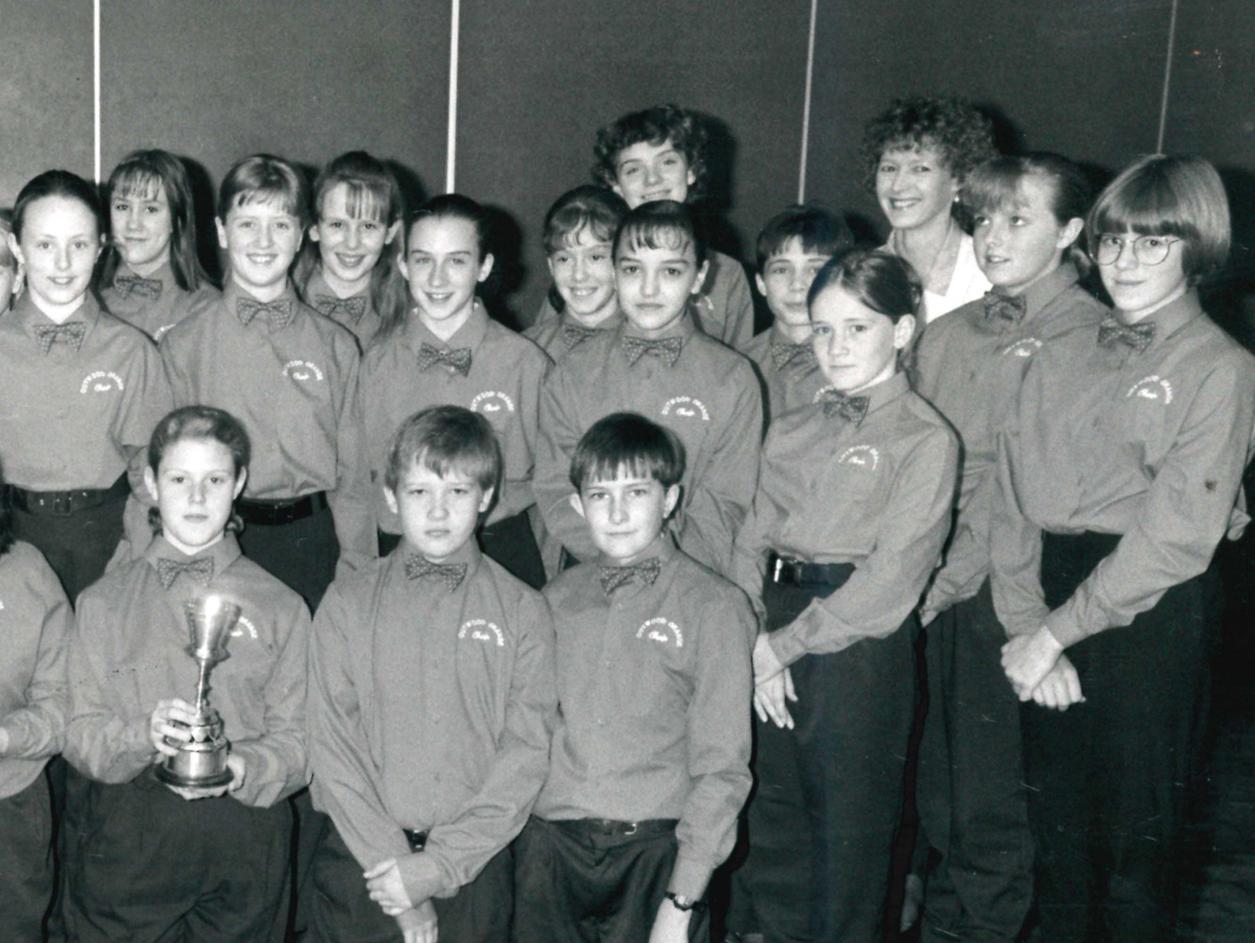 Outwood Grange School choir, 1994.