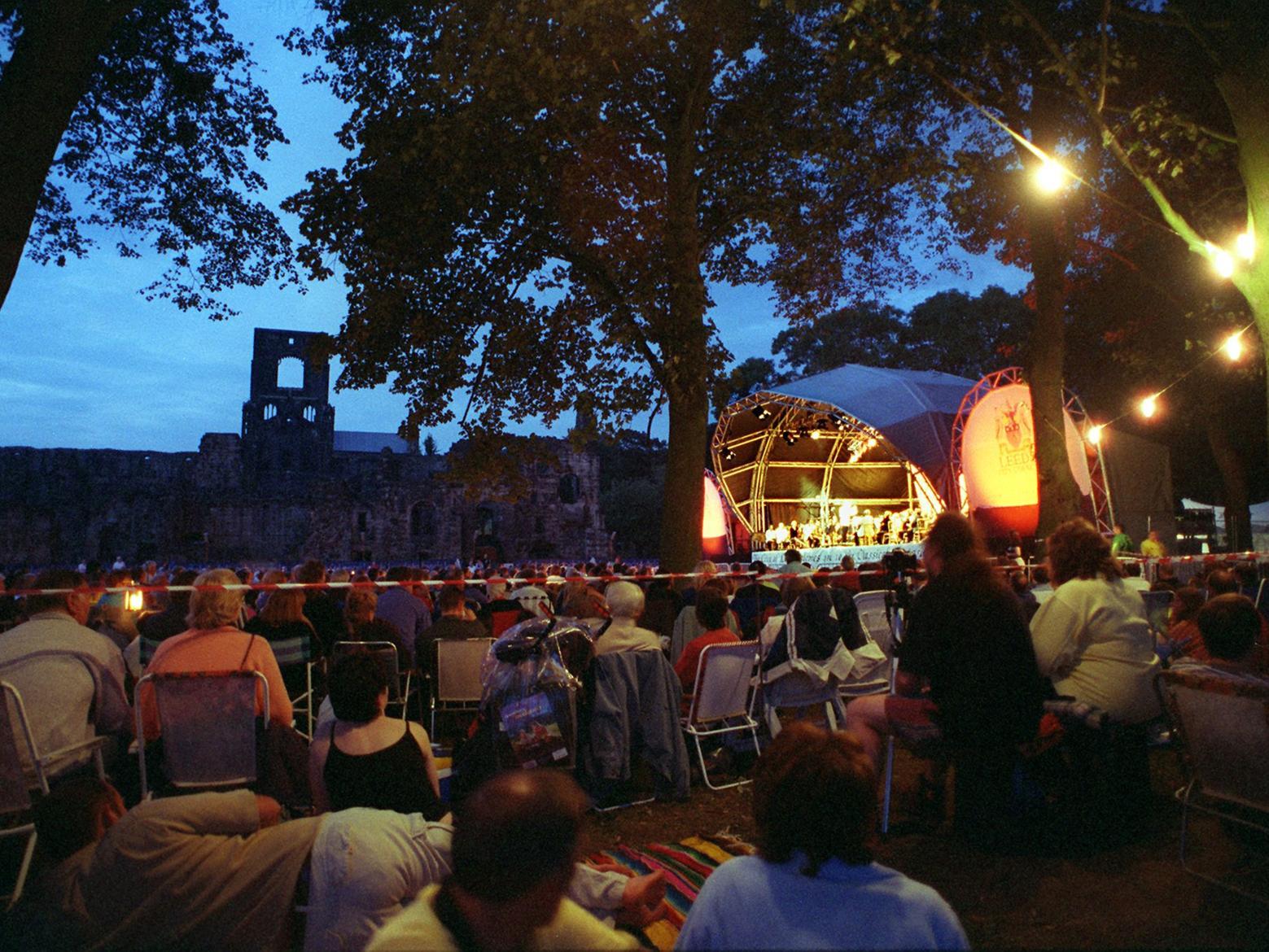 Kirkstall Abbey was the spectacular backdrop for this classical music concert held each year at the end of September. Axed in 2015.