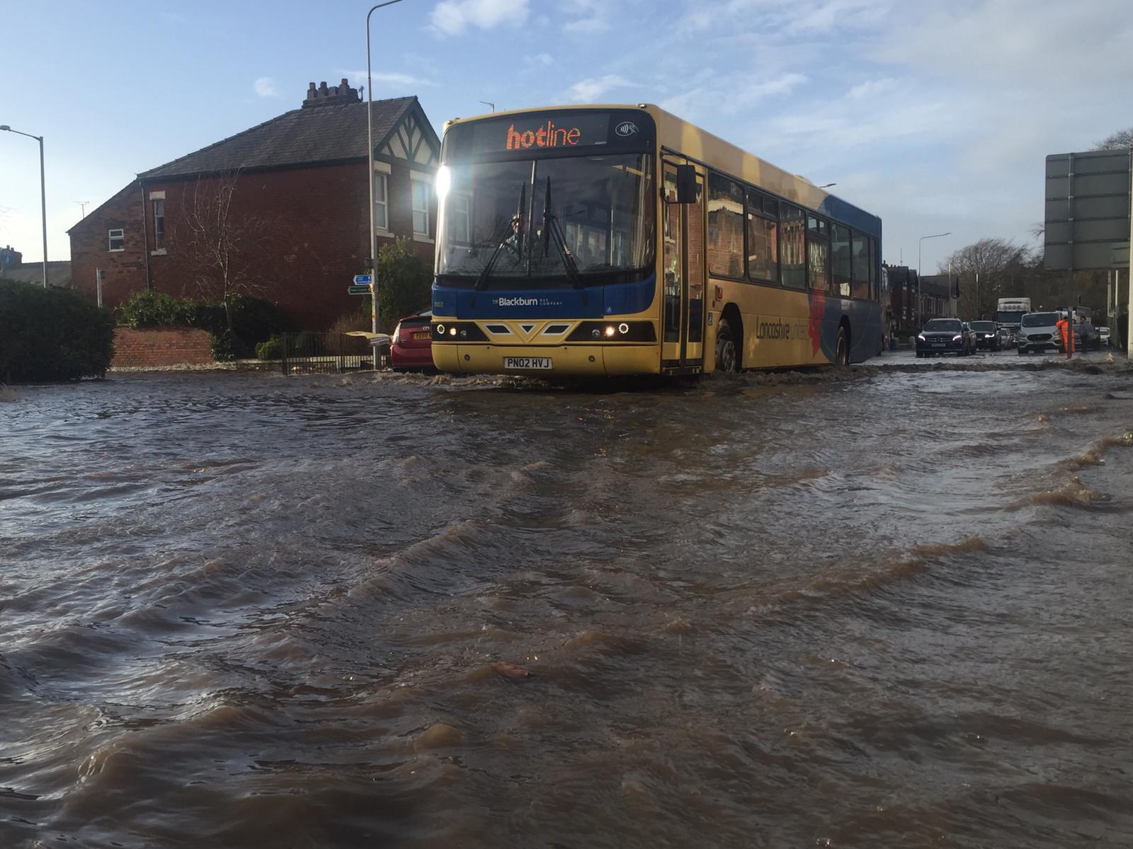 Bus services continue despite terrible conditions
