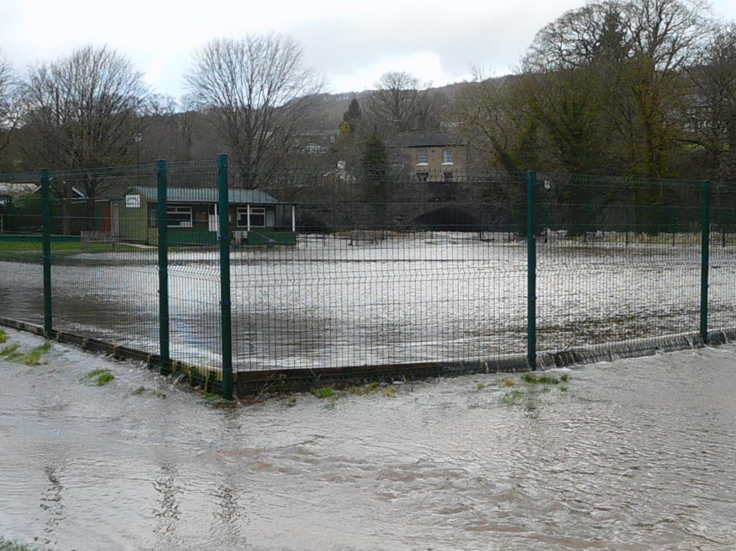 Community facilities were saturated with flood water in Dacre Banks.