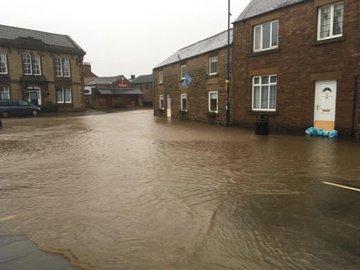 Emergency services responded quickly in Masham.