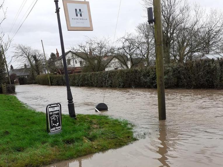Floods cause havoc in Ribble Valley