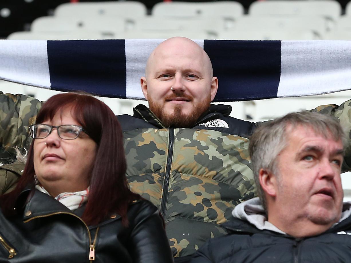 A North End is proud top show of their scarf in PNE colours.