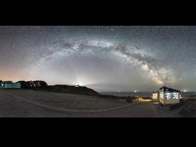 The Milky Way at Lizard Point