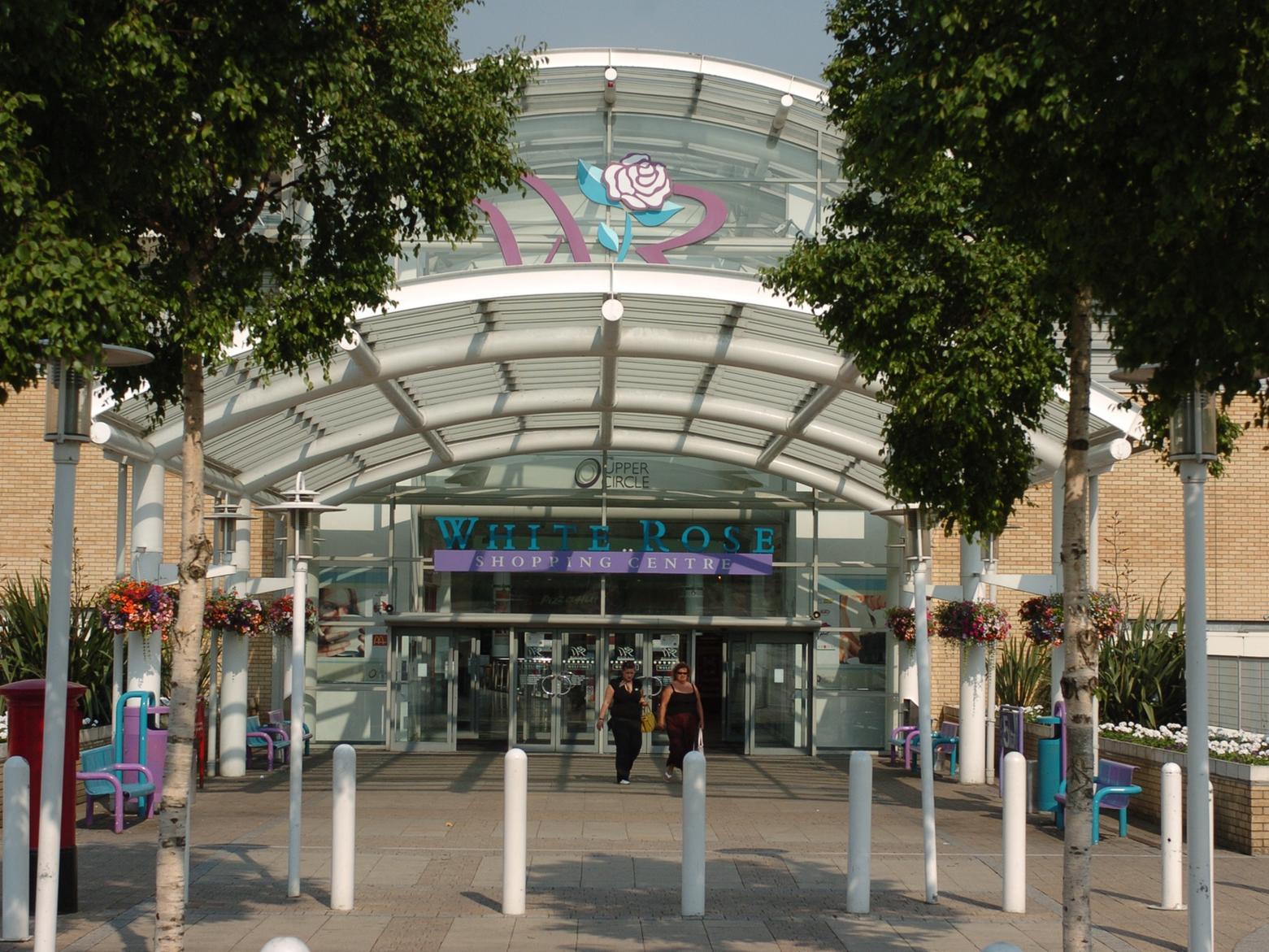 41 shoplifting offences recorded at the address of White Rose Shopping Centre, Dewsbury Road, in December 2019