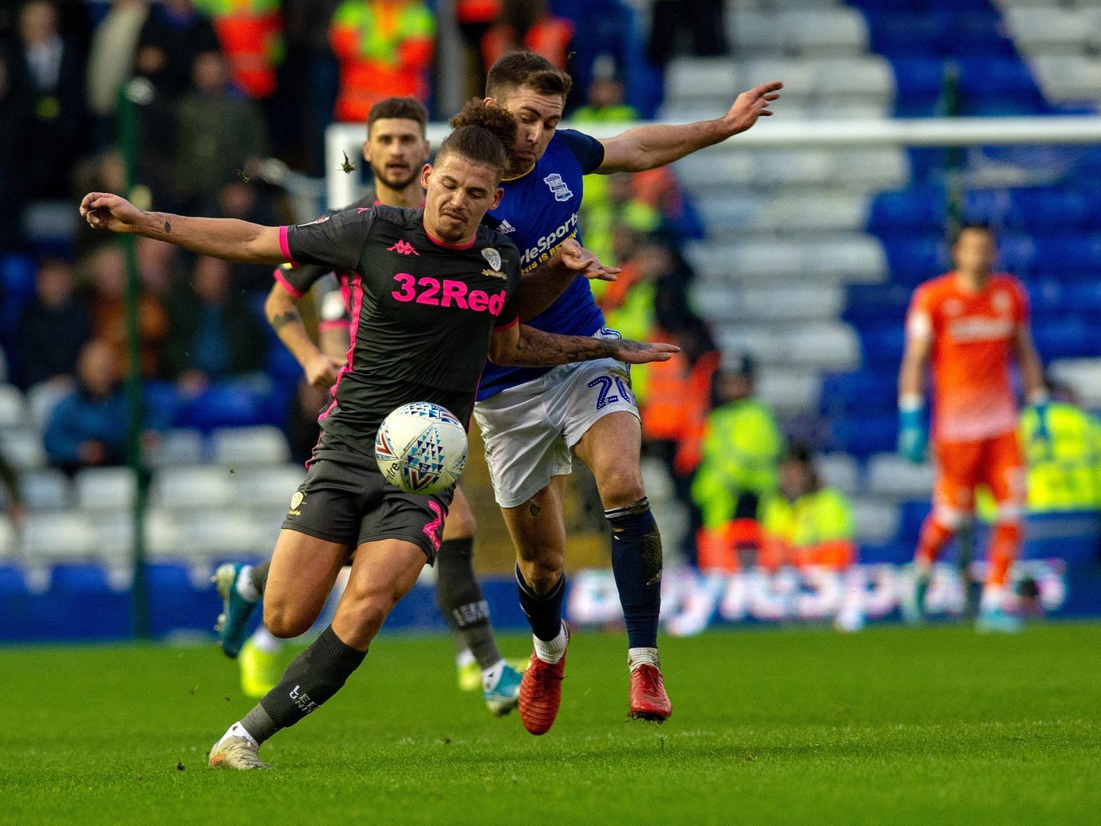 Back available after a three-match ban and Marcelo Bielsa has already confirmed Phillips will start and surely in the holding midfield role. Could replace Gjanni Alioski with Stuart Dallas playing left back. Picture by Bruce Rollinson.