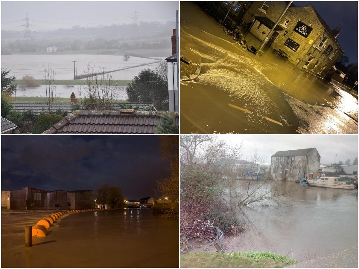 In pictures: Storm Ciara brings floods and destruction to Wakefield district