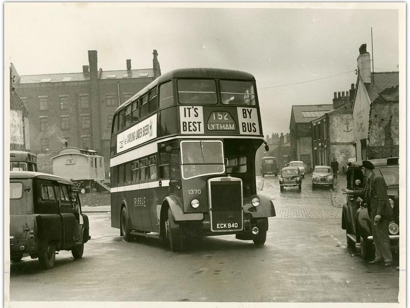 Ribble Bus, Lords Walk, Preston, July 11, 1961