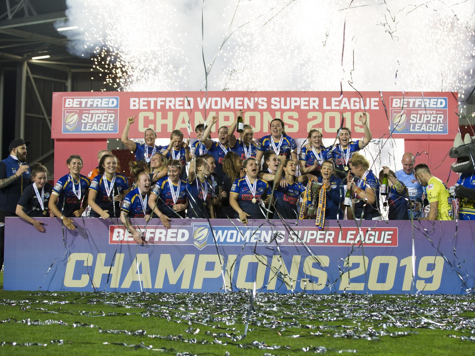Adam Cuthbertson's last game as Leeds Rhinos' women's team coach was the Grand Final win over Castleford Tigers last October. Picture by Isabel Pearce/SWpix.com