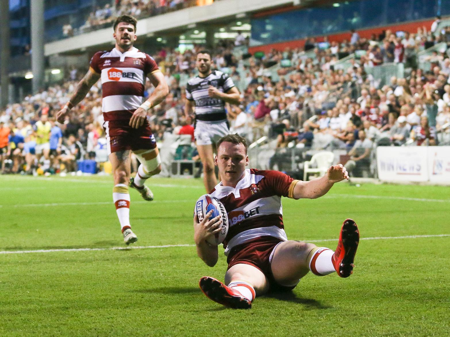 Wigan staged a home match against Hull in Wollongong in 2018  the first Super League game to be played outside of Europe. Liam Marshall lit up a 24-10 victory.