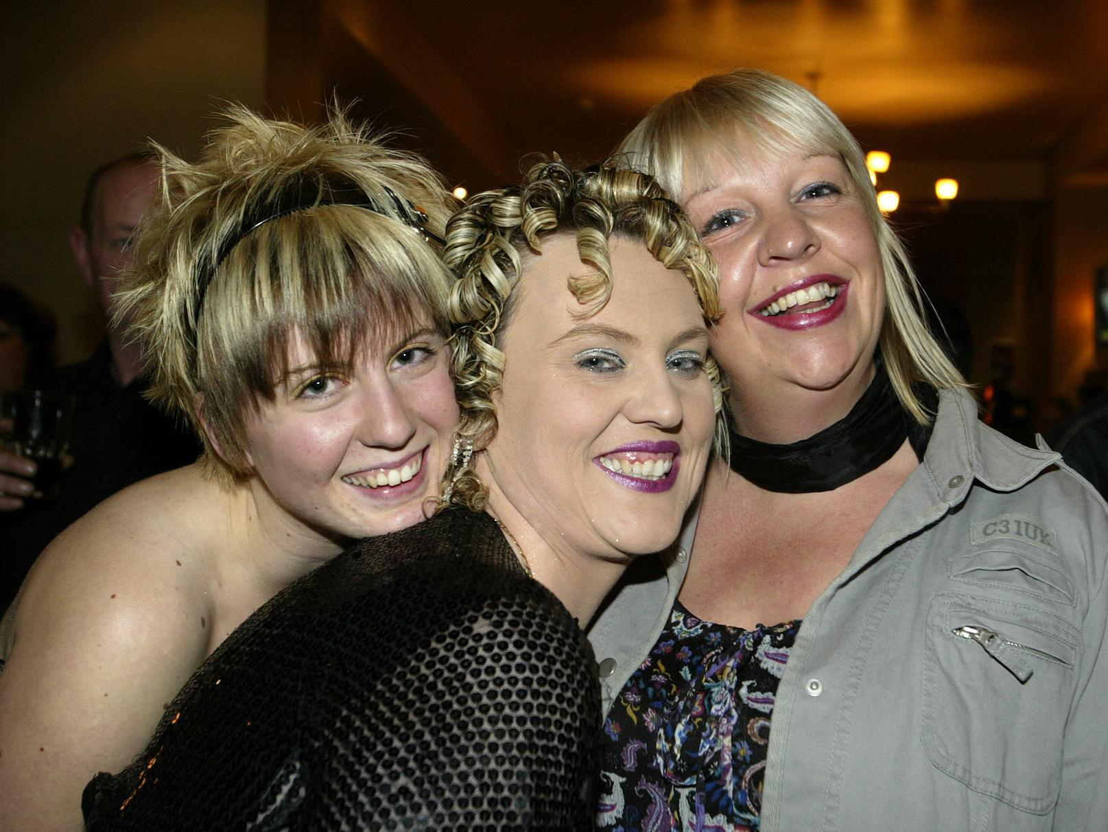 Laura, Sandra and Tracey.