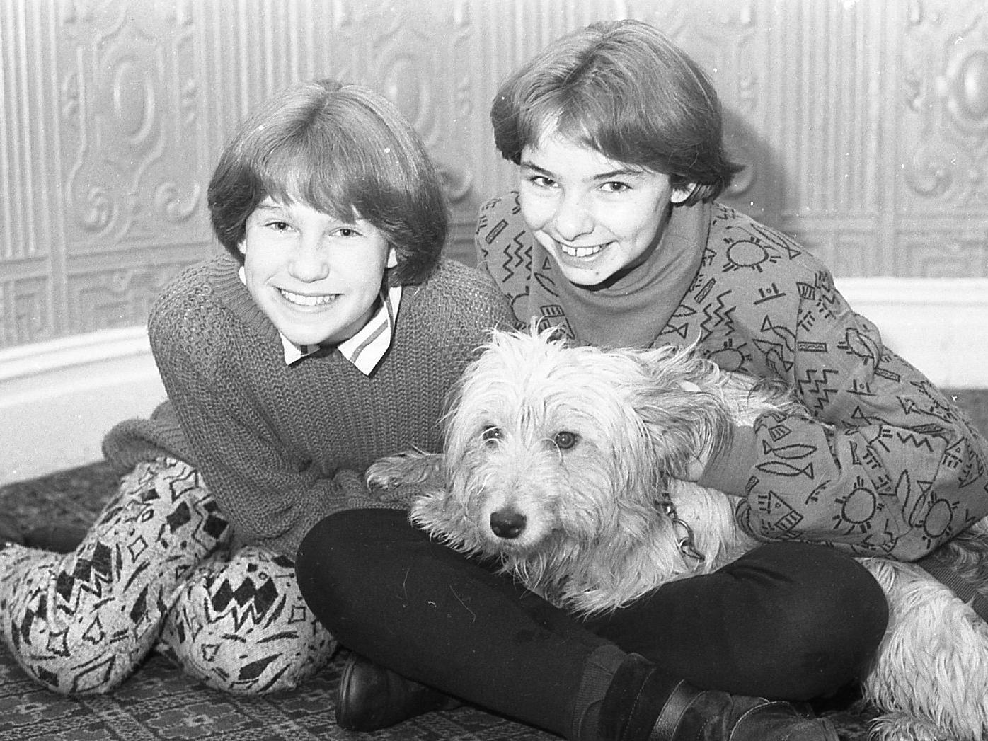 Whoever said he would never work with children or animals obviously never met this charming trio. For Scarlett O'Neal, Sarah Lynch and Sandy the dog are delighting audiences in the latest touring version of Annie, being presented at Blackpool's Grand Theatre