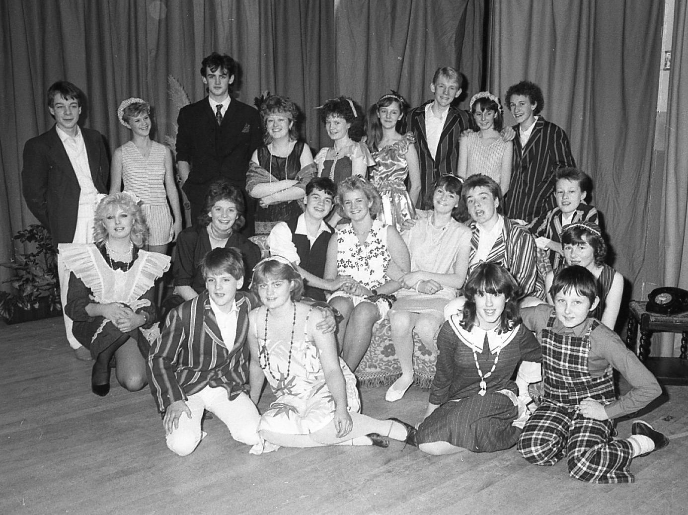 The period piece The Boyfriend, set in the 1920s, was staged at Carr Hill High school in Kirkham, produced by Sheila Warrick and directed by Tony Halenshaw. The cast of Carr Hill High School's production of Sandy Wilson's play are pictured above