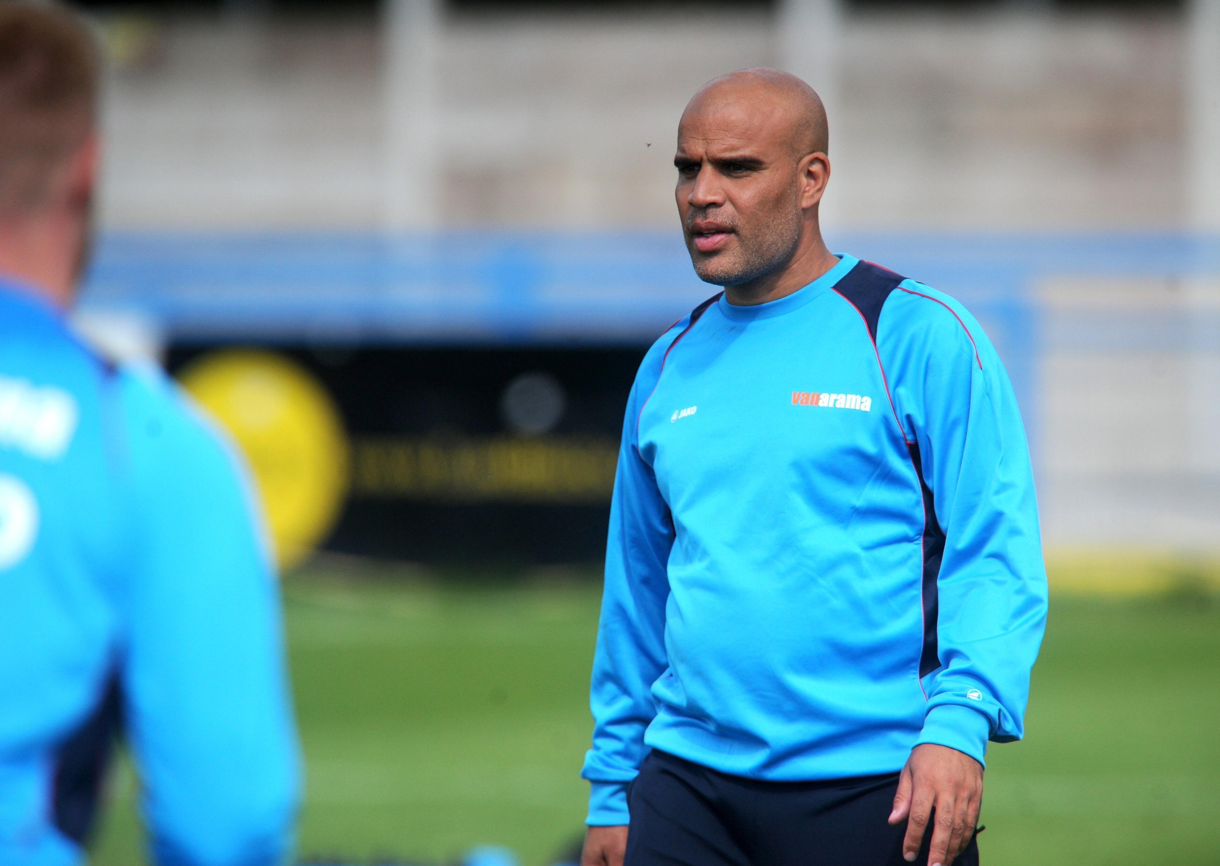 Guiseley's joint-manager, Marcus Bignot. PIC: Steve Riding