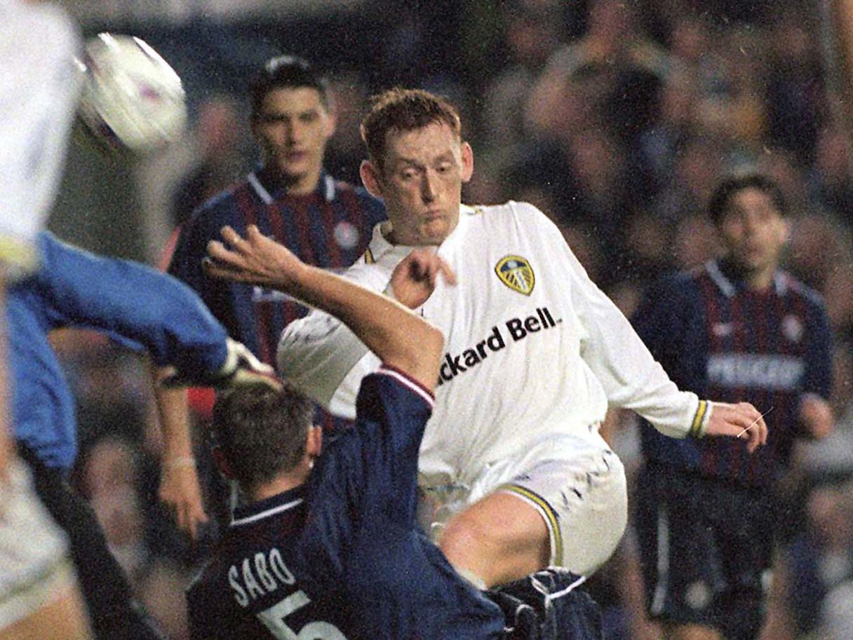 Remember who scored the winner that night in front of more than 39,000 fans at Elland Road? Darren Huckerby.