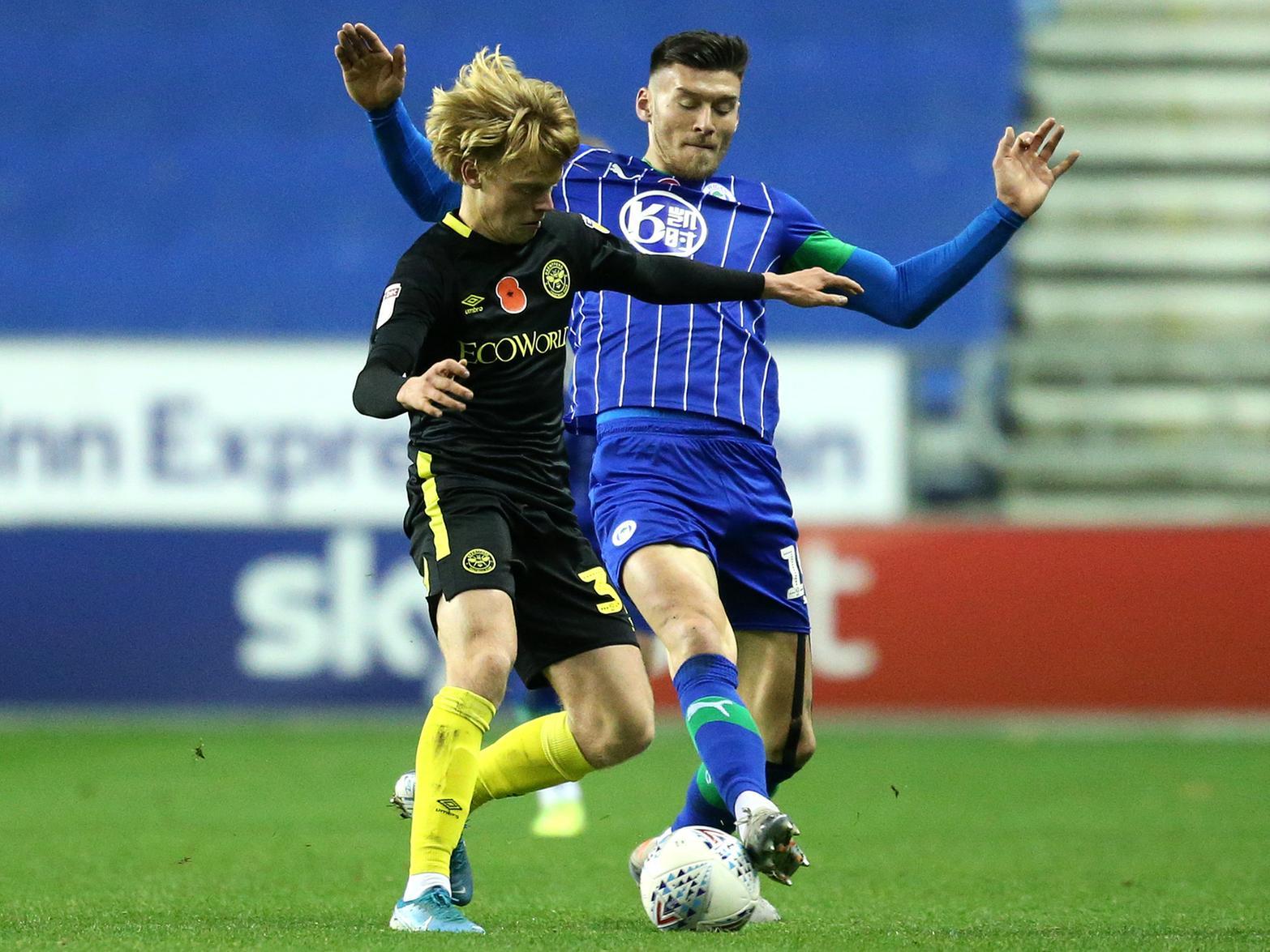 Moore earned his first-ever Championship brace as Wigan Athletic earned a 2-2 draw with Cardiff City.