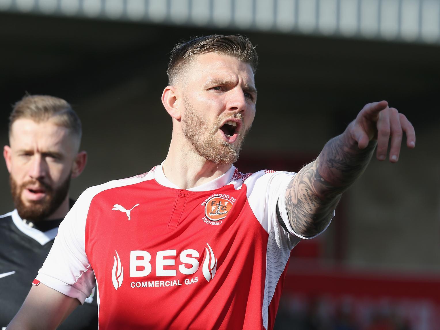 On transfer deadline day Ashley Eastham joined League Two side Salford City from Fleetwood Town.