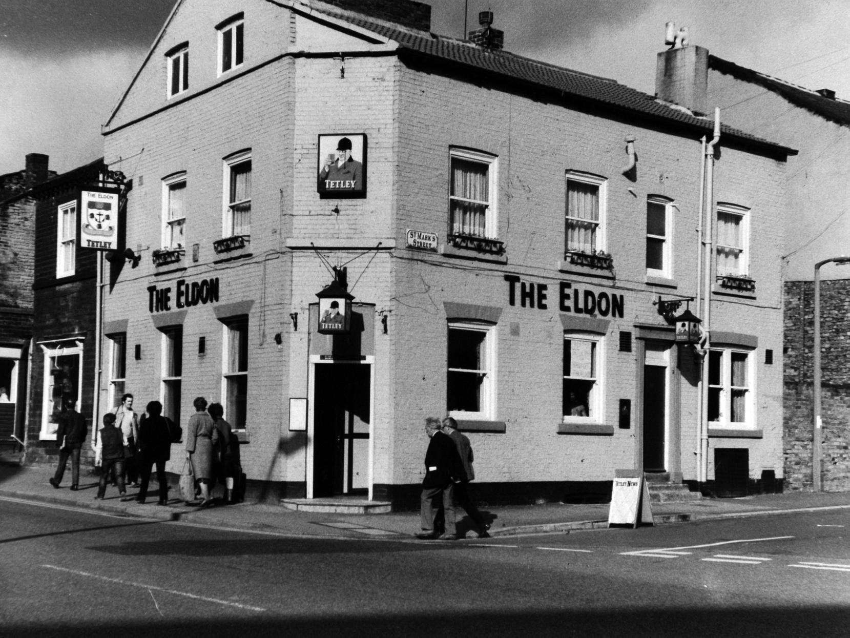 The Eldon pub on Woodhouse Lane was under the threat of demolition if proposals for improving the A660 corridor between Leeds University and Headingley received the green light.
